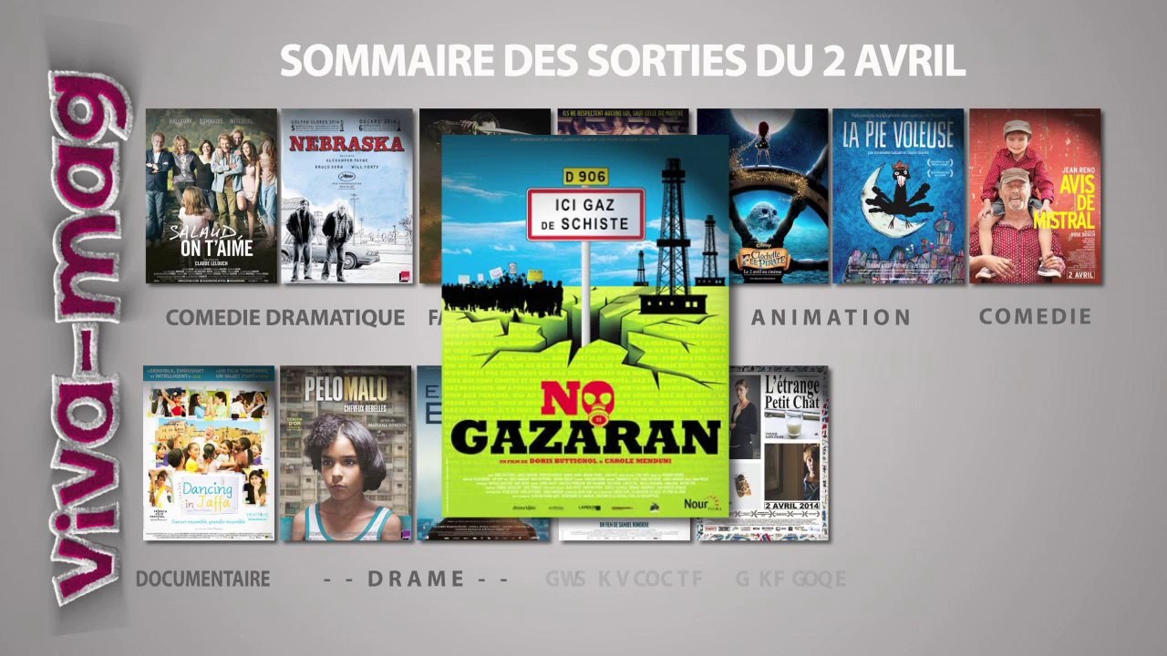 Vivamag, le magazine des sorties "Ciné" du 2 avril 2014