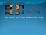 PHP, HTML, JAVASCRIPT, CSS, PHOTOSHOP Training in Delhi