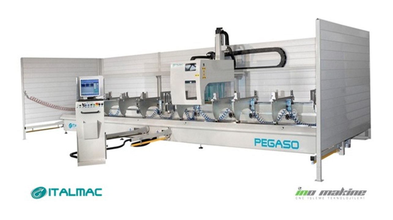 ITALMAC Pegaso - CNC 4 Eksen Profil İşlem Merkezi