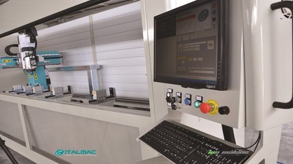ITALMAC Onix - 3 Eksen Alüminyum Profil İşlem Merkezi
