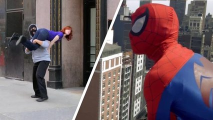 Spiderman dans la vraie vie