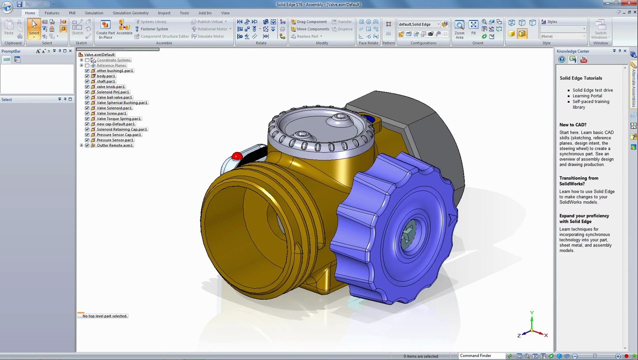Solid Edge ST6 Tanıtım Videosu