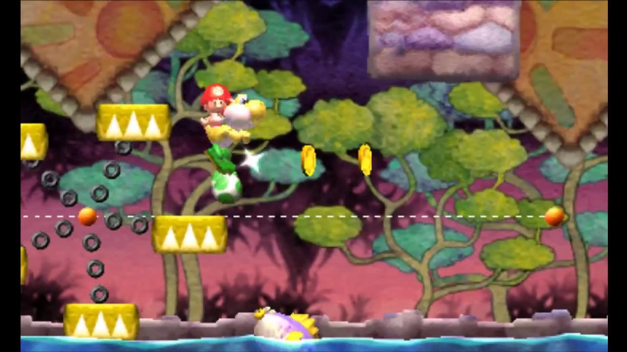 Soluce complète Yoshi's new island - Monde 3