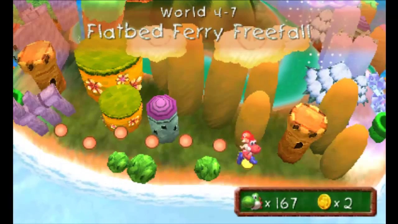 Soluce Yoshi's new island - Monde 4