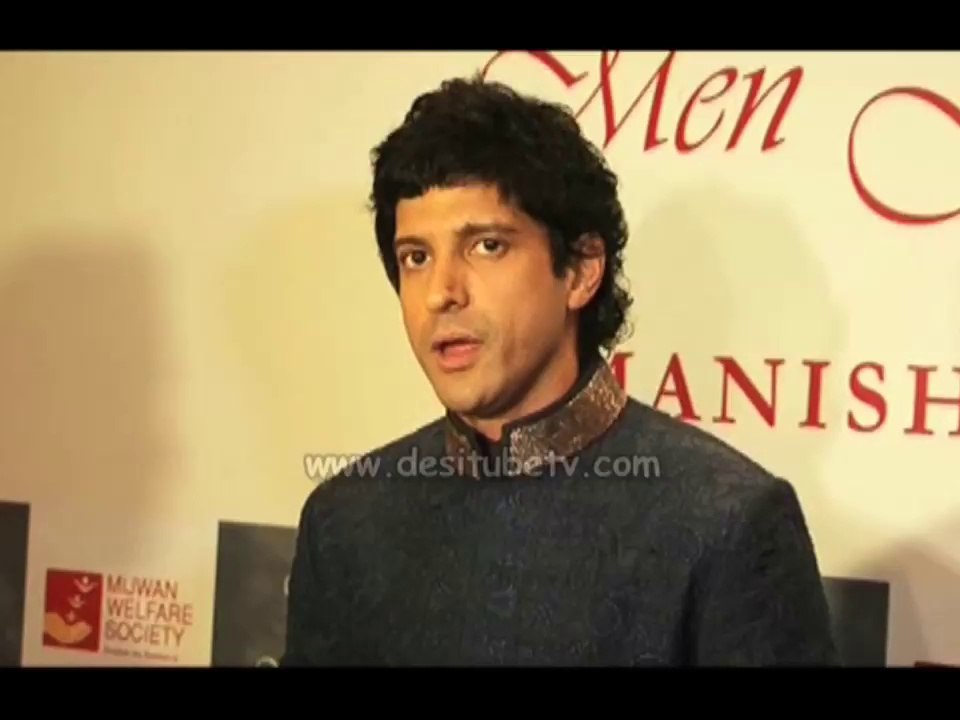 One of the most versatile actor Farhan Akhtar walk the ramp for charity