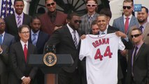 Béisbol - La selfie de Barack Obama