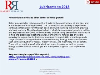 US Lubricants Industry Analysis and 2018 Forecasts