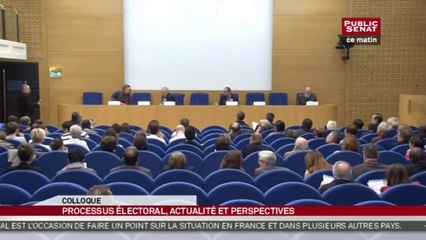 Colloque sur le processus électoral - En séance