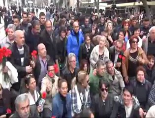 YSK önüne çelenk, çevik kuvvete karanfil www.halkinhabercisi.com