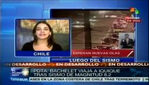 Inicia el recuento de los daños en Chile tras terremoto del martes