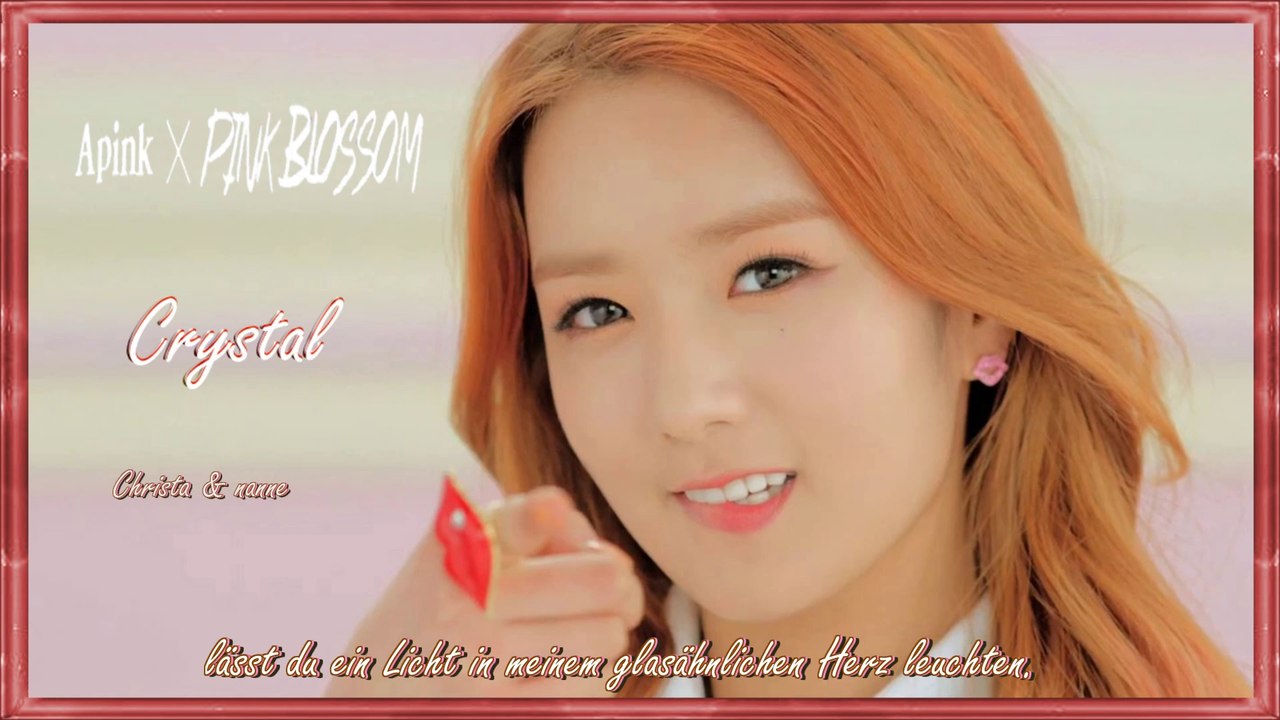 A Pink - Crystal k-pop [german sub] (4th Mini Album Pink Blossom)