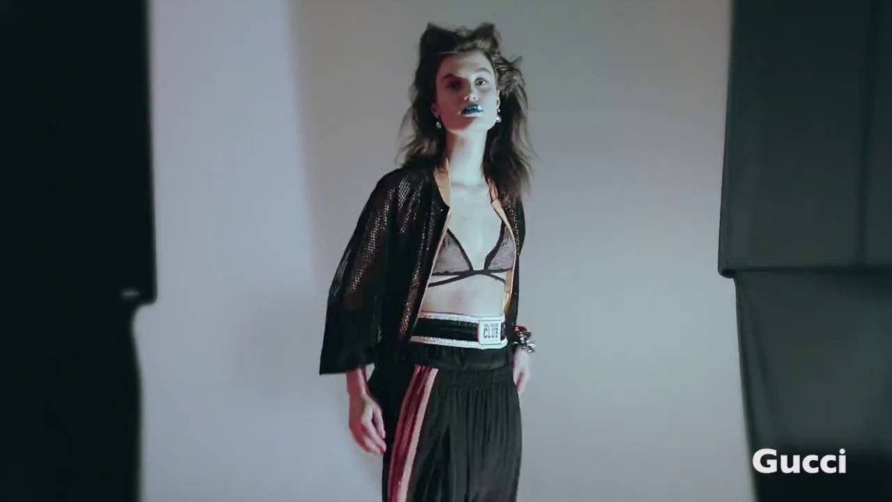 Spécial mode sport : le look Gucci