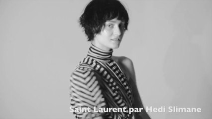 Spécial mode tribal : le look Saint Laurent par Hedi Slimane