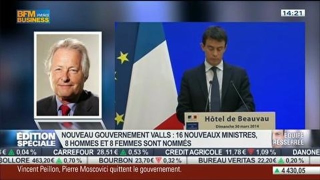 Édition spéciale : Gouvernement Valls : la réaction de Jean-François Roubaud, Président de la CGPME – 02/04 15/18
