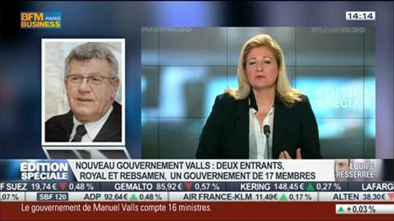 Édition spéciale : Gouvernement Valls : la réaction de Christian Eckert, Rapporteur Général de budget à l'Assemblée Nationale – 02/04 14/18