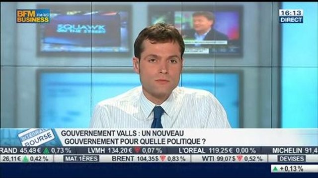 Michel Sapin, l'homme fort au niveau européen: Fabrice Montagné, dans Intégrale Bourse – 02/04