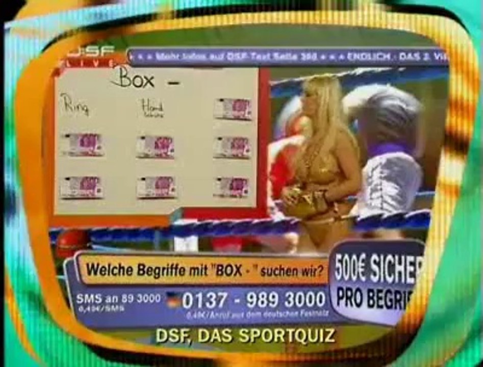 Die besten Sport-Quiz-Antworten zum Thema "Box" (10.01.2007)