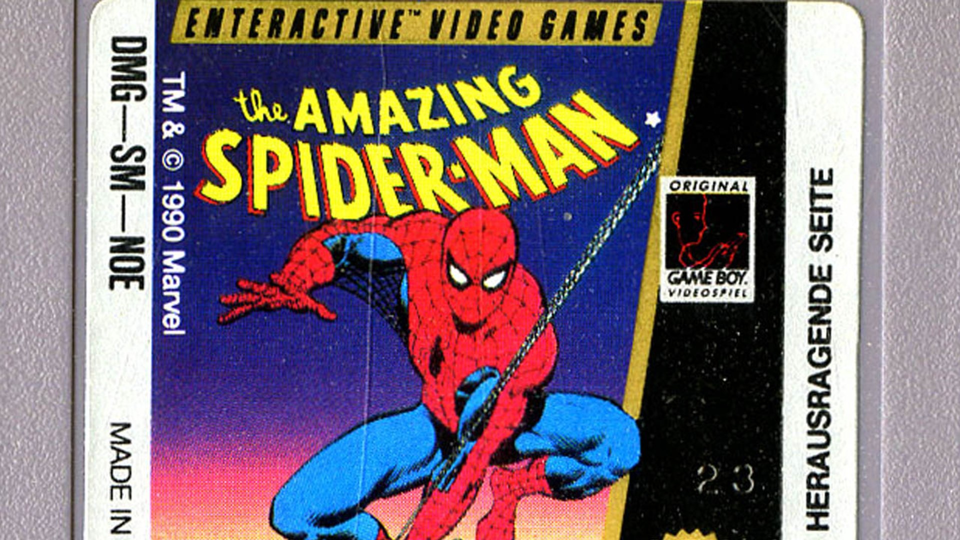 The Amazing Spider-Man para Game Boy (1990)