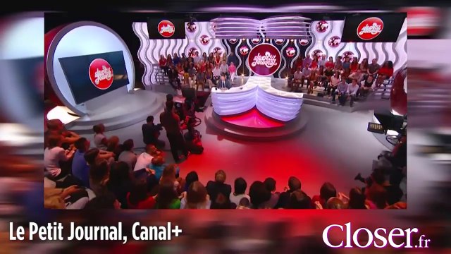 Zapping : Valérie Trierweiler suivie par le Petit Journal à Cabourg