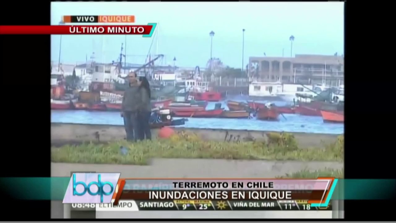 VIDEO: Así amanecieron zonas afectadas de Chile tras terremoto de 8.2 (1/4)