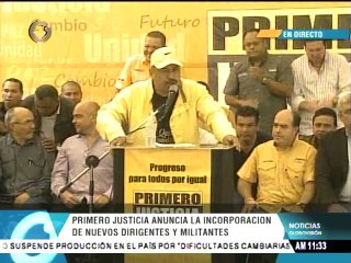 Primero Justicia da la bienvenida a 240 nuevos militantes