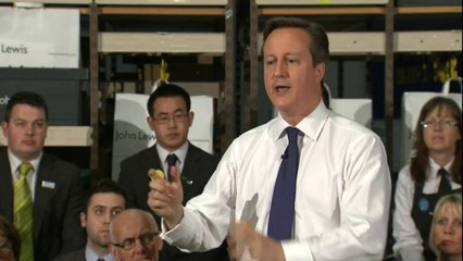 David Cameron: A "believer in low taxes"