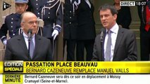 Valls quitte la place Beauvau, 