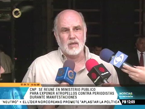 CNP denunció ante MP atropellos contra periodistas