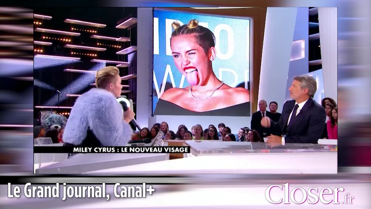 Zapping : Miley Cyrus donne des cours de langue à Antoine de Caunes