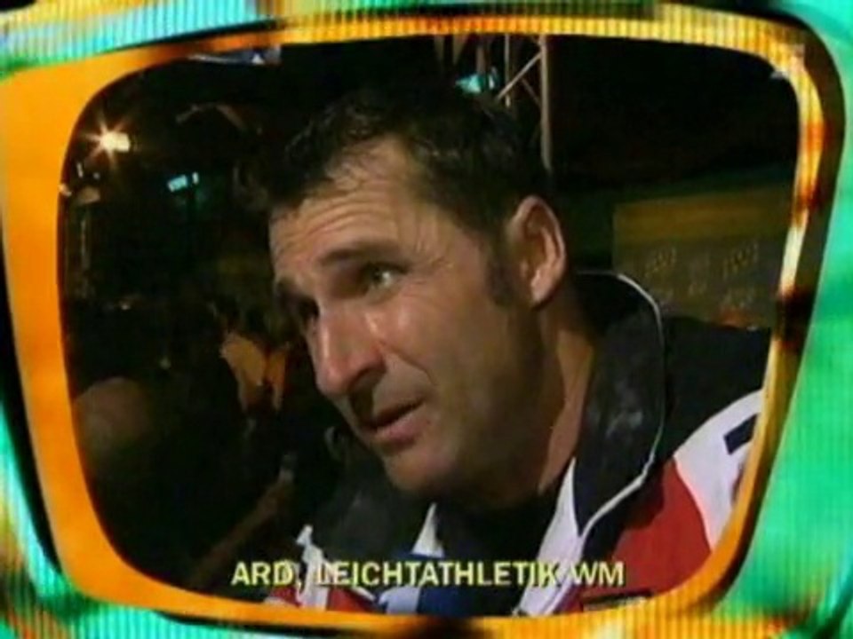 Leichtathletik-WM 2003 - Diskuswerfer Lars Riedel sagt HALT