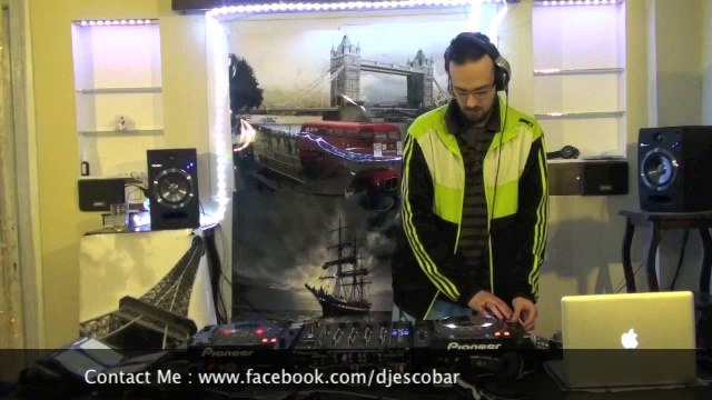 DJ ESCOBAR @ PIONEER CDJ 2000 NEXUS STUDIO LIVE PERFORMANCE 2014