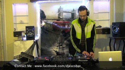 DJ ESCOBAR @ PIONEER CDJ 2000 NEXUS STUDIO LIVE PERFORMANCE 2014