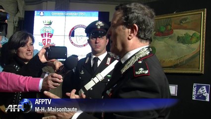 Stolen Gauguin found in retired worker's Sicilian home