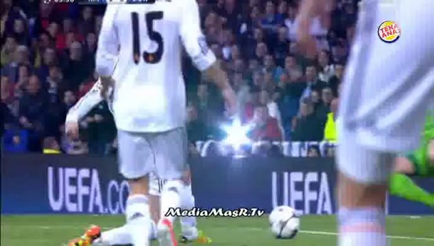هدف ريال مدريد الاول في بروسيا دورتموند - بيل - تعليق علي محمد علي - 2/4/2014