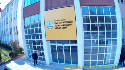 Yeni UFO yükseklerden okul çevresi manzaraları