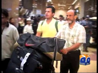 Geo Reports-02 Apr 2014 - Cricket Team Arrives