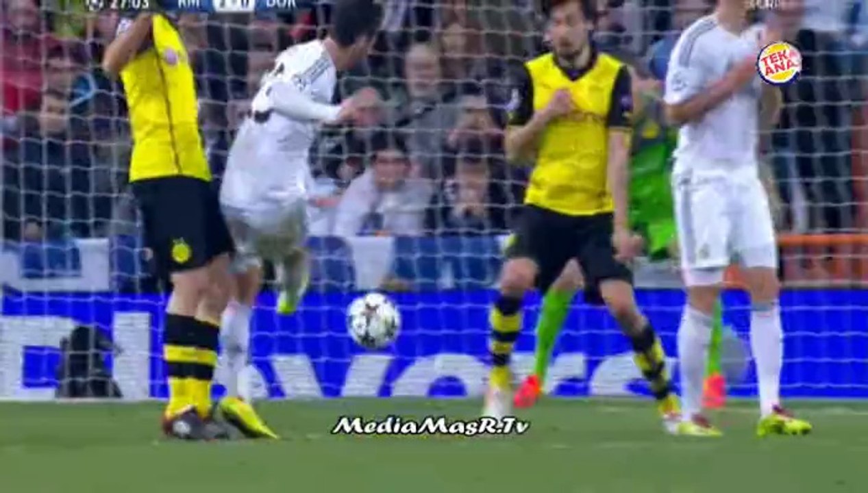 هدف ريال مدريد الثاني في بروسيا دورتموند - ايسكو - تعليق علي محمد علي  - 2/4/2014