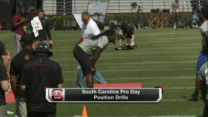 Davis: 'Clowney footwork is really impressive' for social