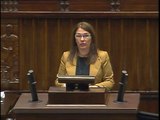 Poseł Beata Mazurek - Wystąpienie z dnia 02 kwietnia 2014 roku.