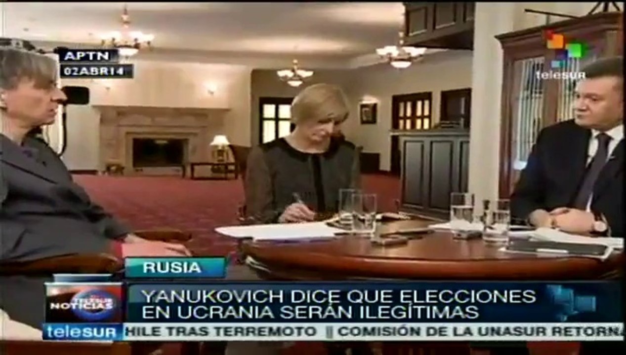 Próximos comicios en Ucrania pueden desintegrar el país: Yanukóvich