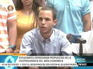 Estudiantes marcharán este martes para exigir cambios en área económica del país