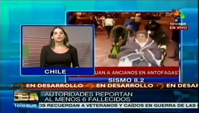 Chile: se registran réplicas del sismo que sacudió el norte del país