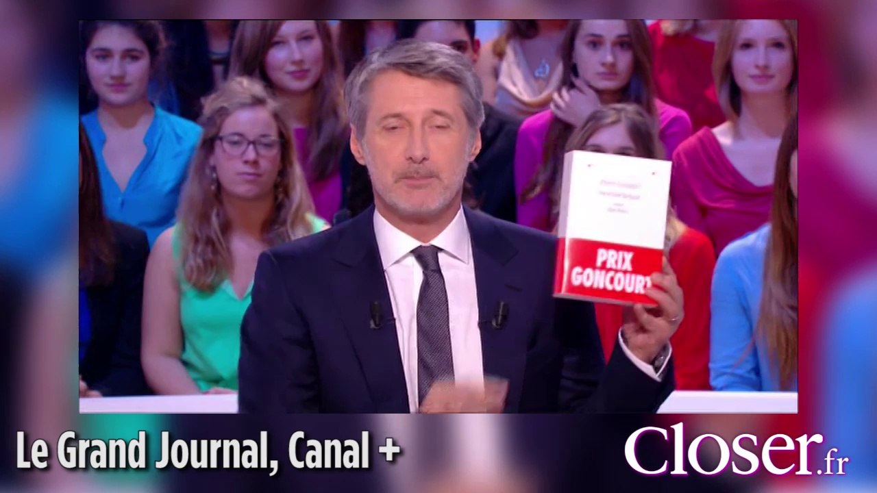Pierre Lemaïtre simultanément sur le plateau du Grand Journal et de C à vous