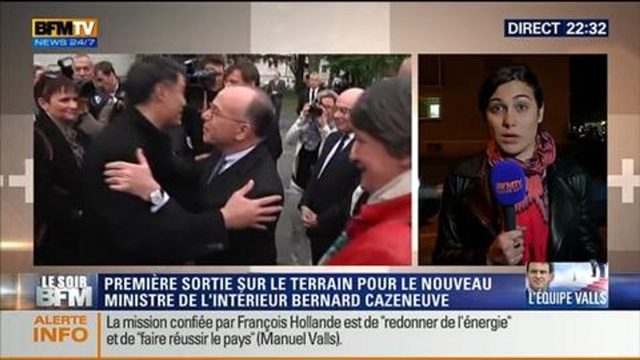 Le Soir BFM: Remaniement: "pas de rupture mais la continuité", Manuel Valls - 02/04 1/4