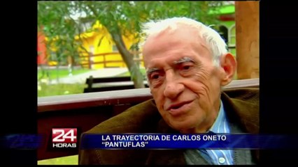 Falleció recordado cómico Carlos Oneto 'Pantuflas', padre de Bettina Oneto