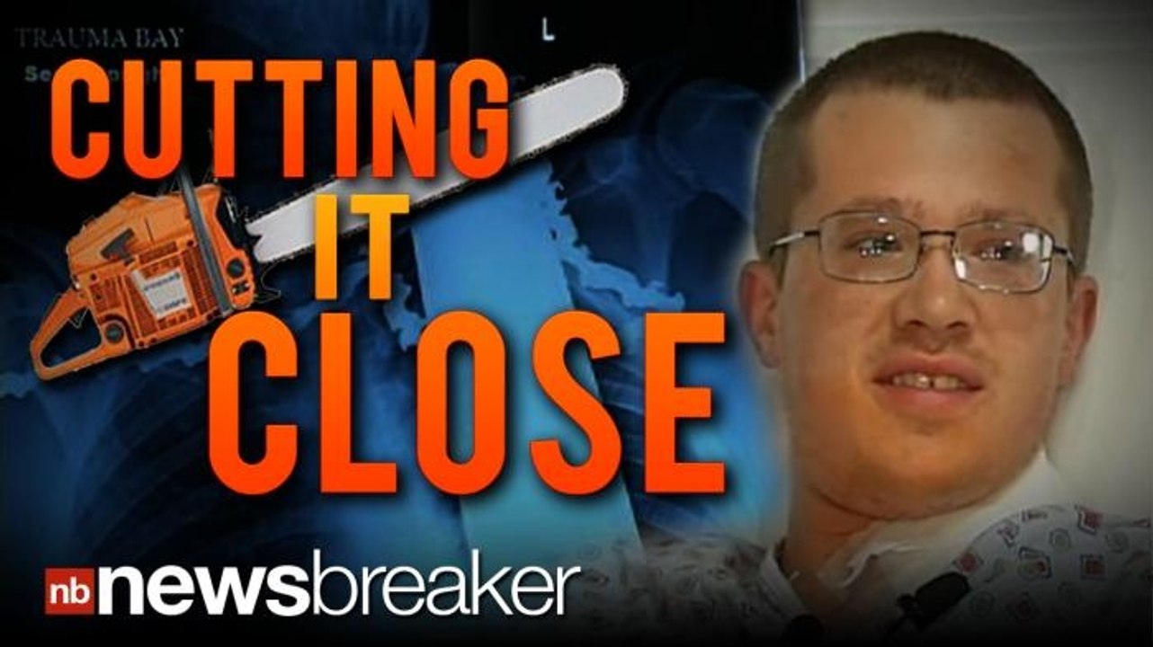 CUTTING IT CLOSE: Man Survives Chainsaw Cutting Through Neck in Freak Accident