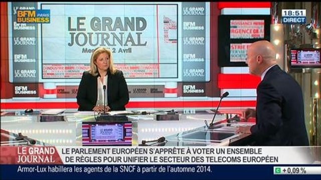 Pierre Louette, président de la Fédération Française des Télécoms, dans Le Grand Journal - 02/04 4/4
