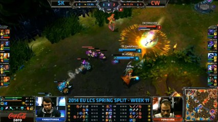 LCS EU W11D2 Game 5 SK vs CPW