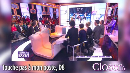 Philippe Candeloro fait un porté avec Enora Malagré dans TPMP