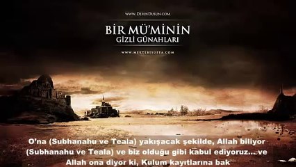 Bir Müminin Gizli Günahları